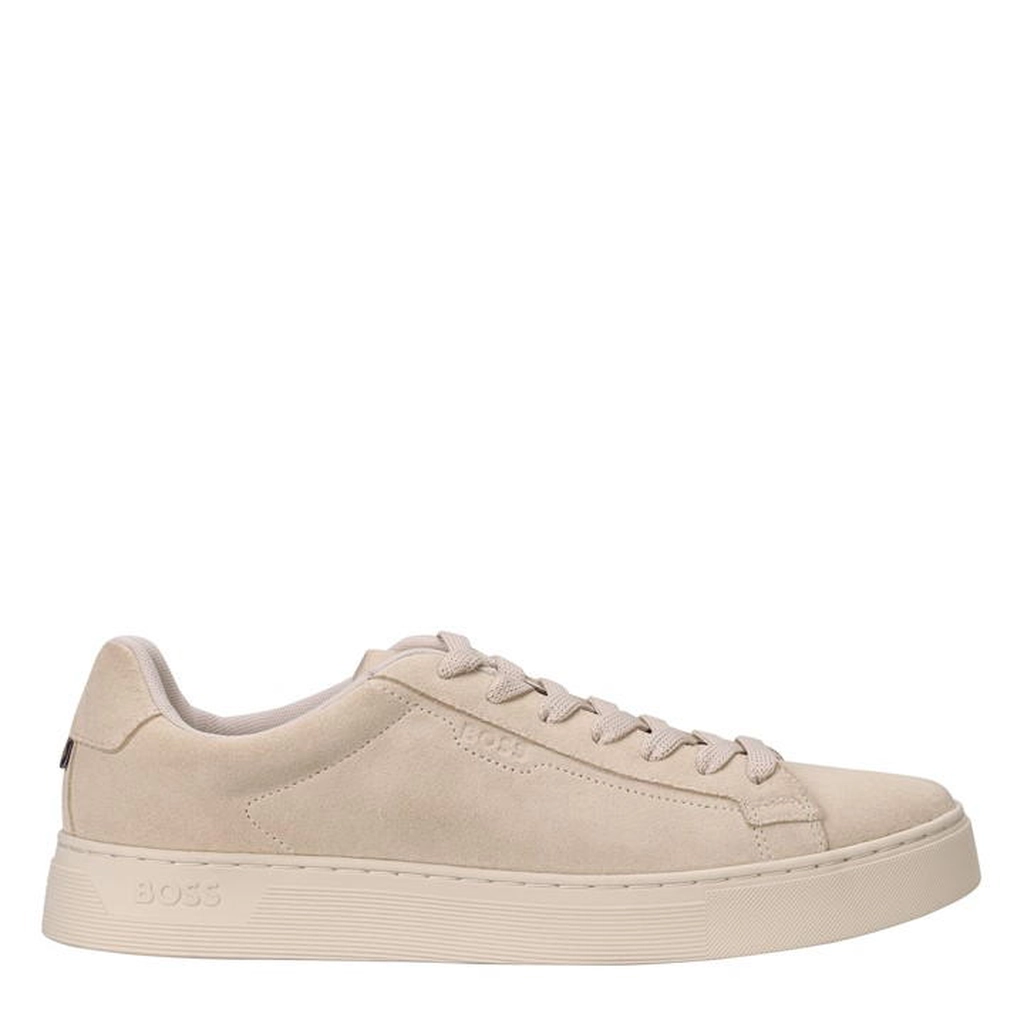 Hugo Boss Rhys Tenn Cupsole Trainers - White